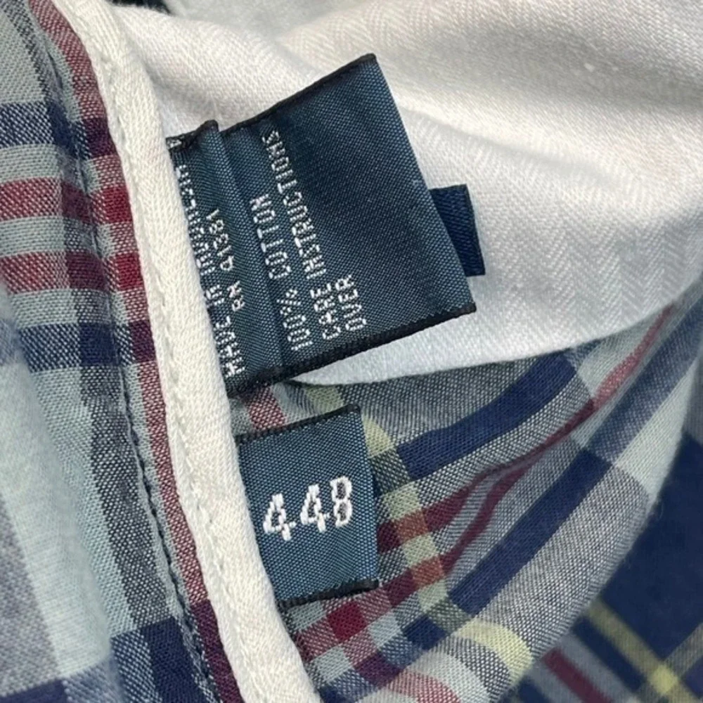 Polo Ralph Lauren‎ Men's 44 Plaid Flat Front Shorts Multicolor Classic Fit